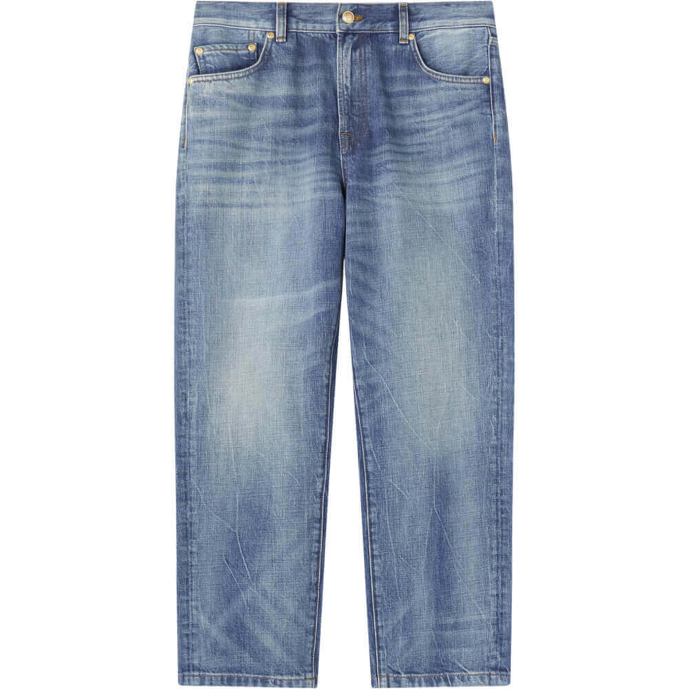 LK Bennett Fara Denim Cropped Jeans